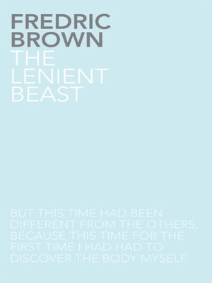 cover image of The Lenient Beast
